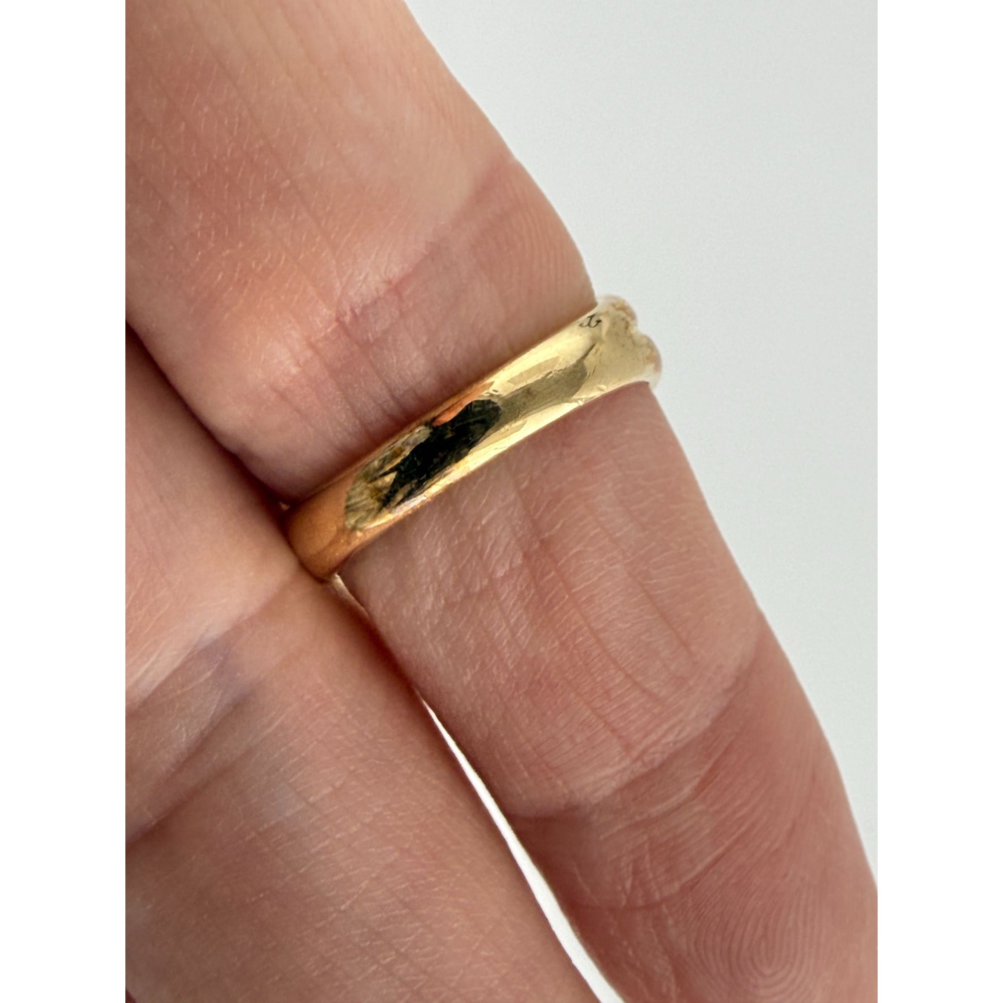 Ross Simons Gilt Sterling Silver Golden Yellow Citrine Ring 925 Size 7.75 5.9g
