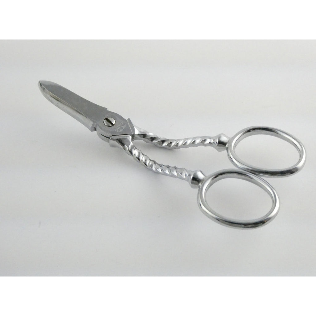 Vintage Hoffritz NY Chromo Pinking Shears 5 Inch Length 47.1 Grams Weight
