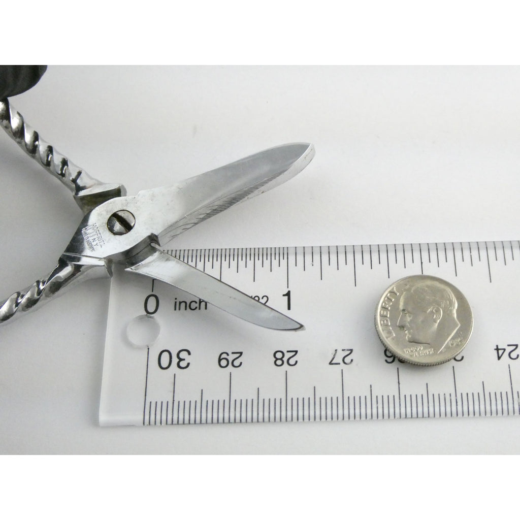 Vintage Hoffritz NY Chromo Pinking Shears 5 Inch Length 47.1 Grams Weight