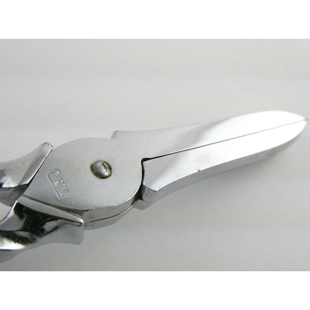 Vintage Hoffritz NY Chromo Pinking Shears 5 Inch Length 47.1 Grams Weight