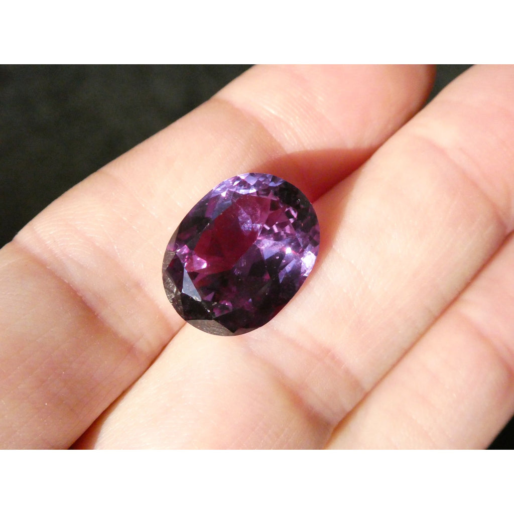 Oval Cut Lab Created Color Change Sapphire 2.7g Weight 16.92mm Length x 13.19mm