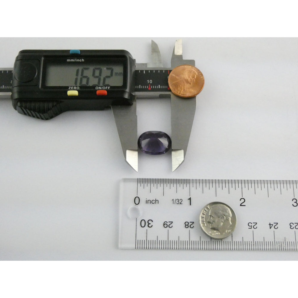 Oval Cut Lab Created Color Change Sapphire 2.7g Weight 16.92mm Length x 13.19mm