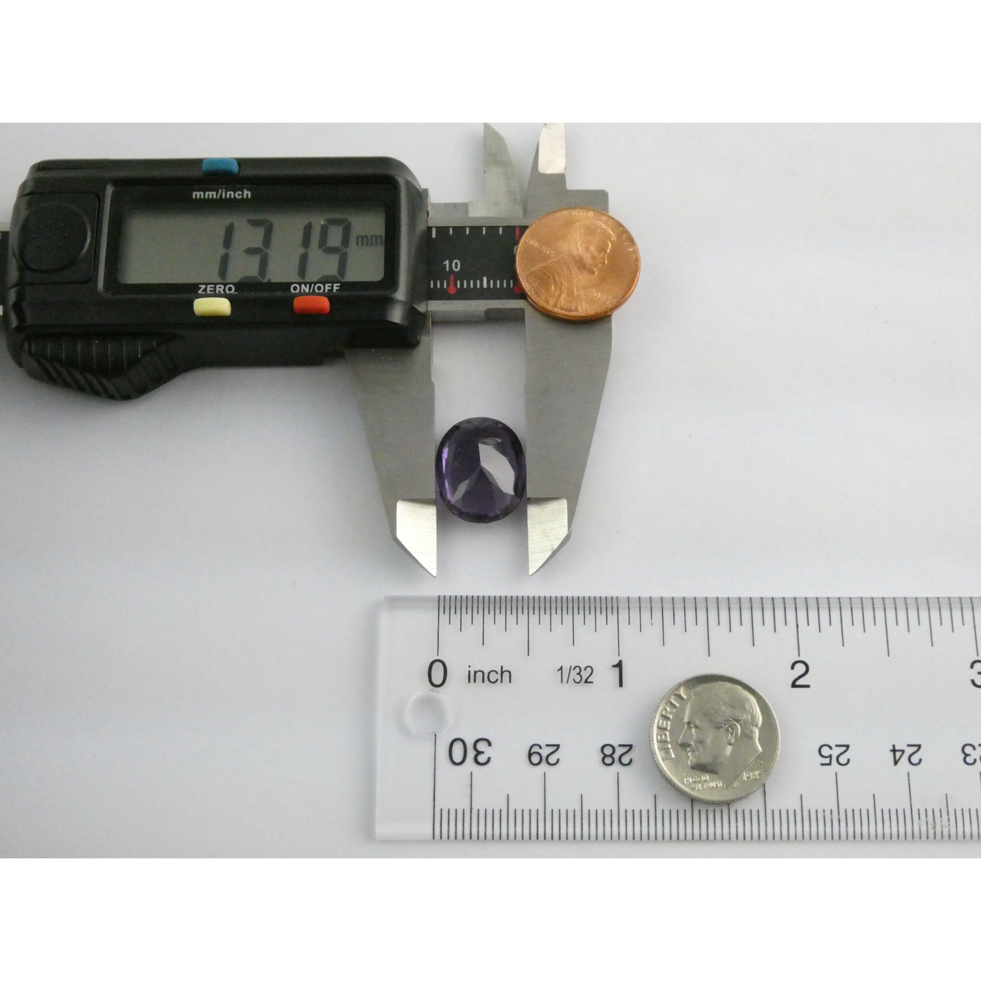 Oval Cut Lab Created Color Change Sapphire 2.7g Weight 16.92mm Length x 13.19mm