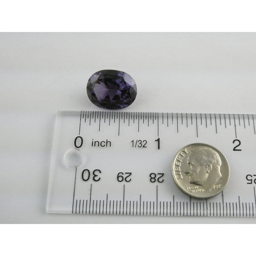 Oval Cut Lab Created Color Change Sapphire 2.7g Weight 16.92mm Length x 13.19mm