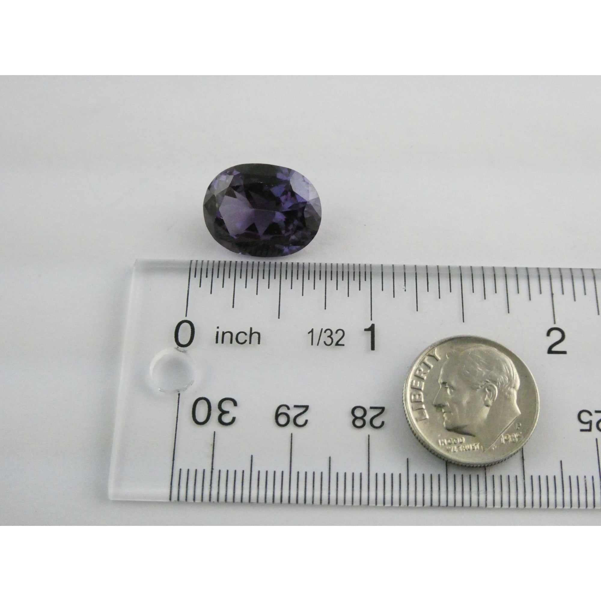 Oval Cut Lab Created Color Change Sapphire 2.7g Weight 16.92mm Length x 13.19mm