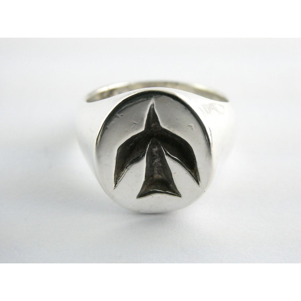 James Avery Descending Dove Concave Center Ring Size 12 Weighs 17g RETIRED Motif