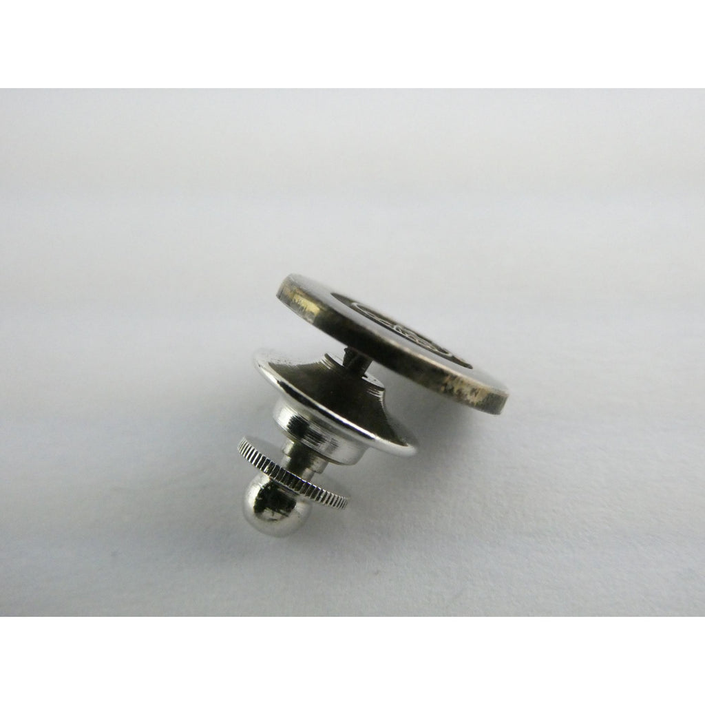 Vintage Elks Chanters Sterling Silver 20 Years Lapel Pin 3.7g 13.91mm Diameter