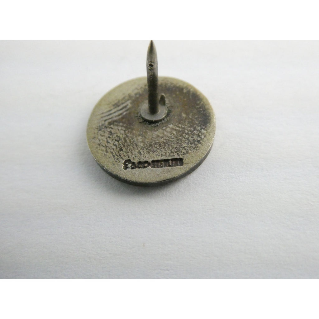 Vintage Elks Chanters Sterling Silver 20 Years Lapel Pin 3.7g 13.91mm Diameter