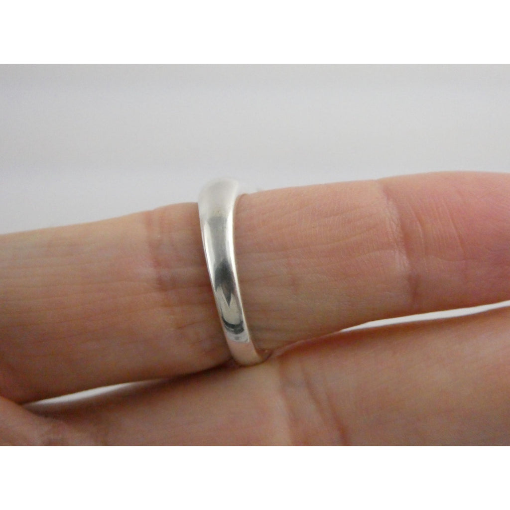 Sterling Silver Blue Opal Mosaic Inlay Ring Size 8 Weighs 7.3g 925