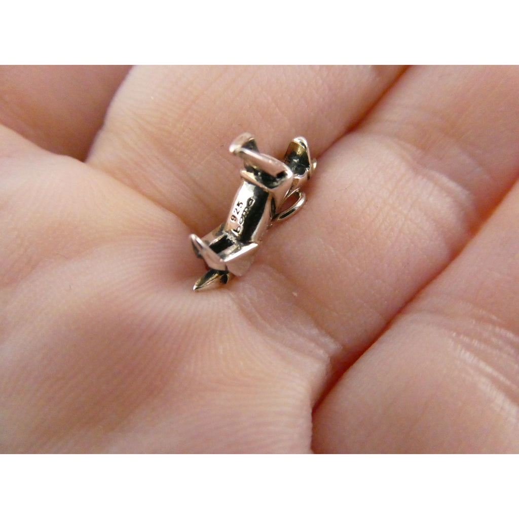Sterling Silver Origami Horse Charm Year of the Horse 1.6g Weight 12mm Length