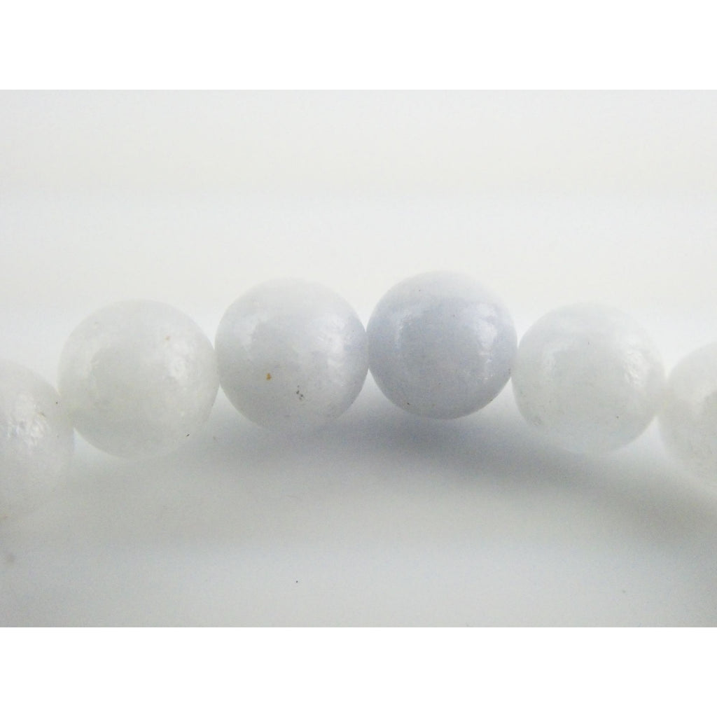 T Jazelle White Moonstone Gemstone Stretch Bracelet Sterling Silver Star Charm