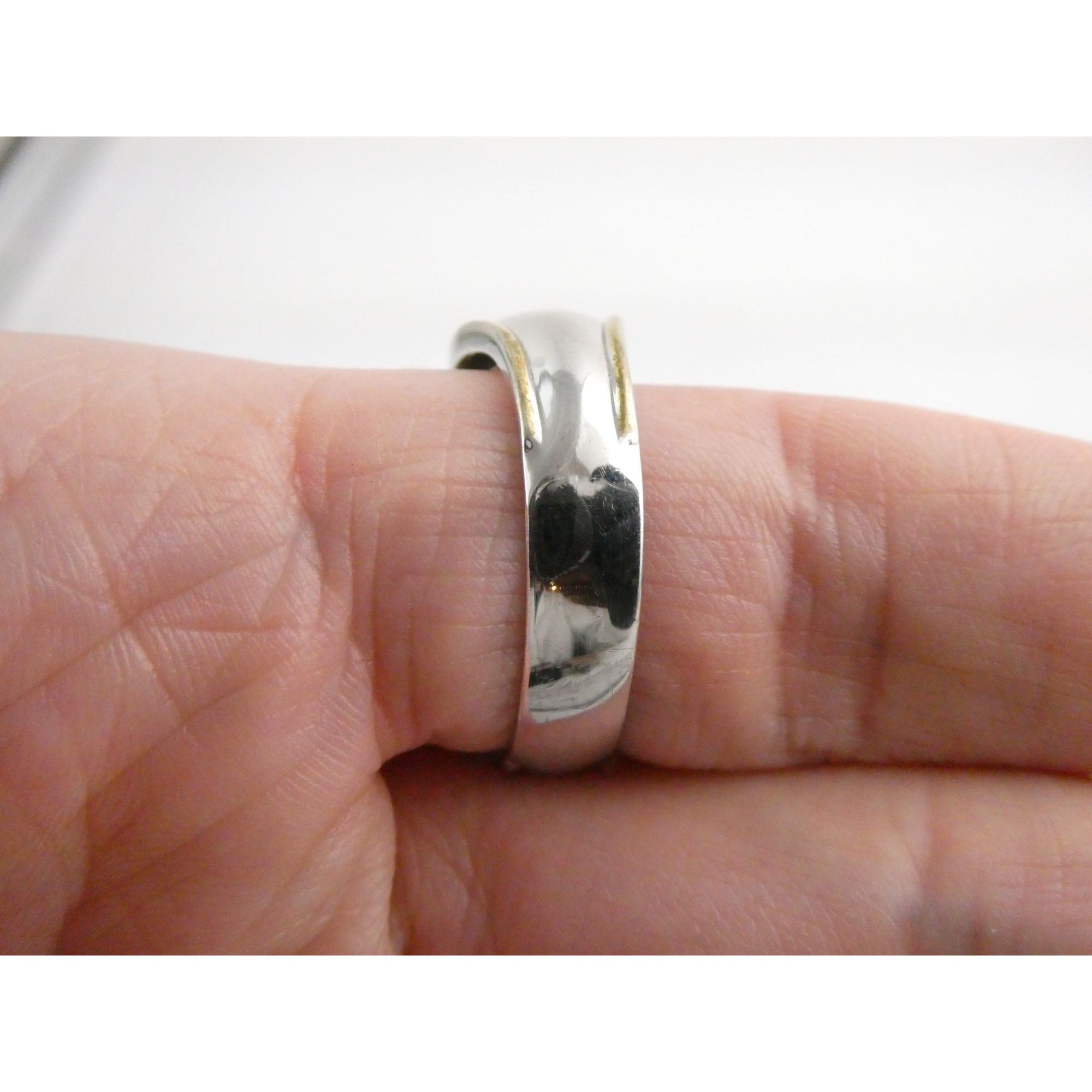 Gems en Vogue Michael Valitutti Sterling Silver Turquoise w Topaz Ring Sz 10.75